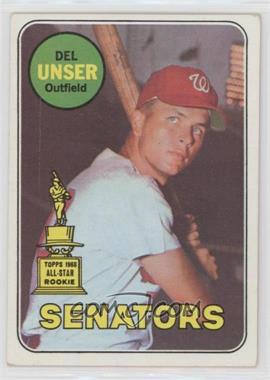 1969 Topps - [Base] #338 - Del Unser [Good to VG‑EX]