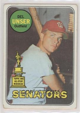 1969 Topps - [Base] #338 - Del Unser [Good to VG‑EX]