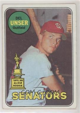 1969 Topps - [Base] #338 - Del Unser [Good to VG‑EX]