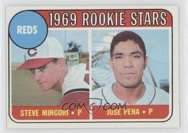 1969 Topps - [Base] #339 - 1969 Rookie Stars - Steve Mingori, Jose Pena