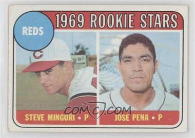 1969 Topps - [Base] #339 - 1969 Rookie Stars - Steve Mingori, Jose Pena [Good to VG‑EX]