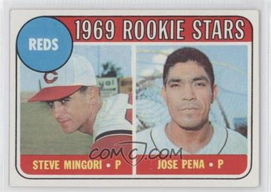 1969 Topps - [Base] #339 - 1969 Rookie Stars - Steve Mingori, Jose Pena