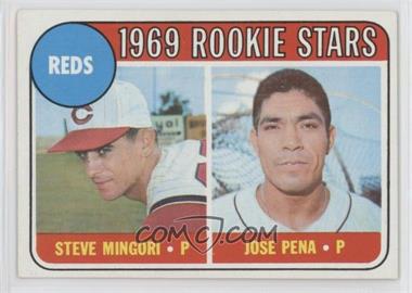 1969 Topps - [Base] #339 - 1969 Rookie Stars - Steve Mingori, Jose Pena