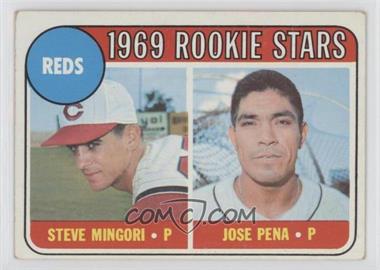 1969 Topps - [Base] #339 - 1969 Rookie Stars - Steve Mingori, Jose Pena [Good to VG‑EX]