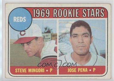 1969 Topps - [Base] #339 - 1969 Rookie Stars - Steve Mingori, Jose Pena [Good to VG‑EX]