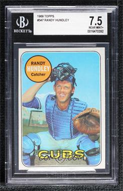 1969 Topps - [Base] #347 - Randy Hundley [BGS 7.5 NEAR MINT+]