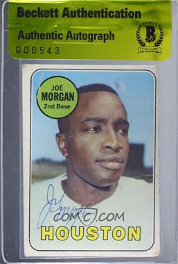 1969 Topps - [Base] #35 - Joe Morgan [BAS BGS Authentic]