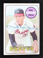 Phil Niekro [JSA Certified COA Sticker]