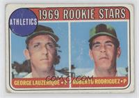 1969 Rookie Stars - George Lauzerique, Roberto Rodriguez [COMC RCR Po…