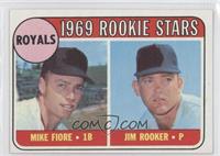 1969 Rookie Stars - Mike Fiore, Jim Rooker