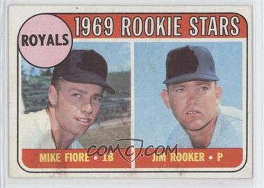 1969 Topps - [Base] #376 - 1969 Rookie Stars - Mike Fiore, Jim Rooker
