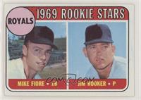 1969 Rookie Stars - Mike Fiore, Jim Rooker