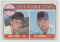 1969 Rookie Stars - Mike Fiore, Jim Rooker