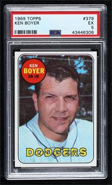 1969 Topps - [Base] #379 - Ken Boyer [PSA 5 EX]