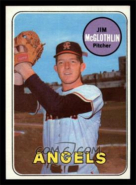 1969 Topps - [Base] #386 - Jim McGlothlin [NM]