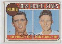 1969 Rookie Stars - Lou Piniella, Marv Staehle [Good to VG‑EX]