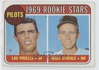 1969 Rookie Stars - Lou Piniella, Marv Staehle