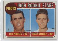 1969 Rookie Stars - Lou Piniella, Marv Staehle [Good to VG‑EX]