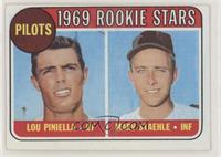 1969 Rookie Stars - Lou Piniella, Marv Staehle