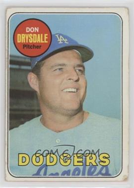 1969 Topps - [Base] #400 - Don Drysdale