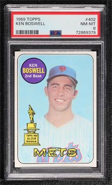 1969 Topps - [Base] #402 - Ken Boswell [PSA 8 NM‑MT]