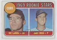 1969 Rookie Stars - Vic Larose, Gary Ross [Good to VG‑EX]