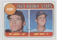 1969 Rookie Stars - Vic Larose, Gary Ross