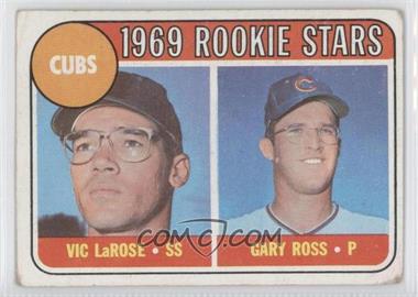 1969 Topps - [Base] #404 - 1969 Rookie Stars - Vic Larose, Gary Ross [Good to VG‑EX]
