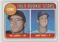 1969 Rookie Stars - Vic Larose, Gary Ross [Poor to Fair]