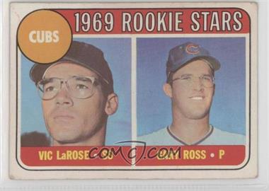 1969 Topps - [Base] #404 - 1969 Rookie Stars - Vic Larose, Gary Ross [Poor to Fair]