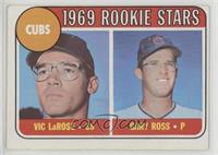 1969 Rookie Stars - Vic Larose, Gary Ross