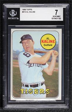 1969 Topps - [Base] #410 - Al Kaline [BGS 7 NEAR MINT]