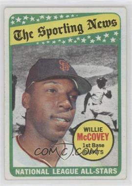 1969 Topps - [Base] #416 - The Sporting News All Star Selection - Willie McCovey (Tony Oliva in Background)