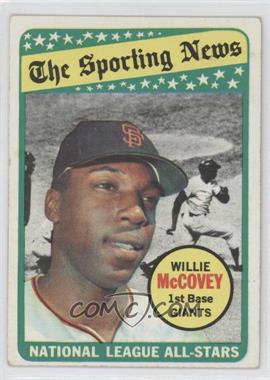 1969 Topps - [Base] #416 - The Sporting News All Star Selection - Willie McCovey (Tony Oliva in Background)