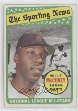 1969 Topps - [Base] #416 - The Sporting News All Star Selection - Willie McCovey (Tony Oliva in Background)