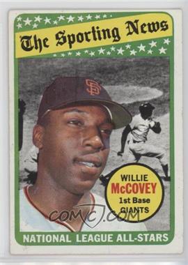 1969 Topps - [Base] #416 - The Sporting News All Star Selection - Willie McCovey (Tony Oliva in Background)