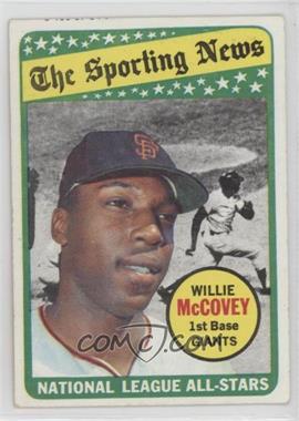 1969 Topps - [Base] #416 - The Sporting News All Star Selection - Willie McCovey (Tony Oliva in Background)