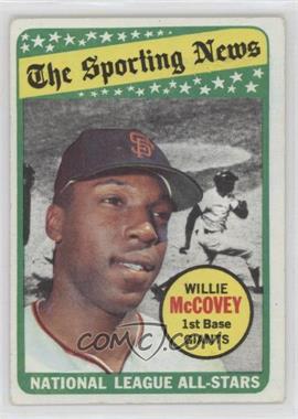 1969 Topps - [Base] #416 - The Sporting News All Star Selection - Willie McCovey (Tony Oliva in Background)