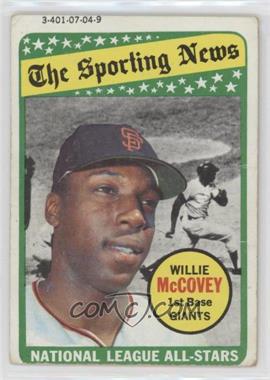 1969 Topps - [Base] #416 - The Sporting News All Star Selection - Willie McCovey (Tony Oliva in Background)