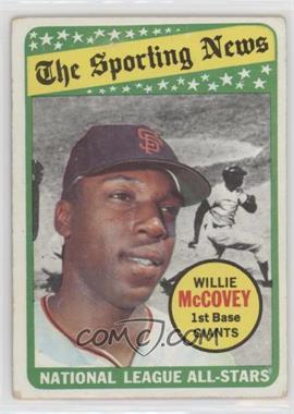 1969 Topps - [Base] #416 - The Sporting News All Star Selection - Willie McCovey (Tony Oliva in Background)