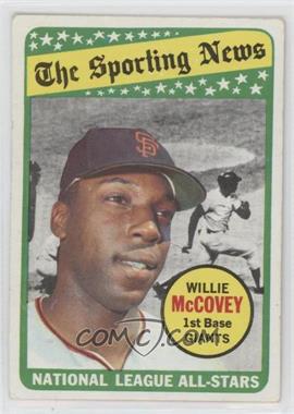 1969 Topps - [Base] #416 - The Sporting News All Star Selection - Willie McCovey (Tony Oliva in Background)