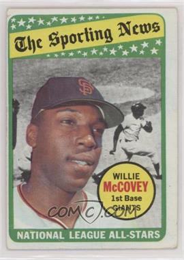 1969 Topps - [Base] #416 - The Sporting News All Star Selection - Willie McCovey (Tony Oliva in Background)