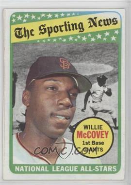 1969 Topps - [Base] #416 - The Sporting News All Star Selection - Willie McCovey (Tony Oliva in Background)