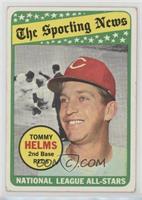 The Sporting News All Star Selection - Tommy Helms [COMC RCR GoodR…