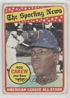 The Sporting News All Star Selection - Rod Carew, (Lou Brock in Background) [Go…