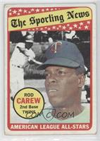 The Sporting News All Star Selection - Rod Carew, (Lou Brock in Background) [Go…