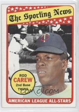 1969 Topps - [Base] #419 - The Sporting News All Star Selection - Rod Carew, (Lou Brock in Background)