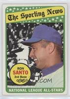 The Sporting News All Star Selection - Ron Santo, (Al Kaline in Background)