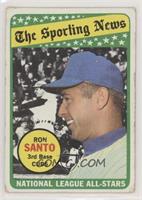 The Sporting News All Star Selection - Ron Santo, (Al Kaline in Background) [Po…