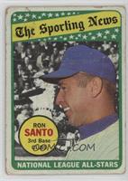 The Sporting News All Star Selection - Ron Santo, (Al Kaline in Background) [Po…